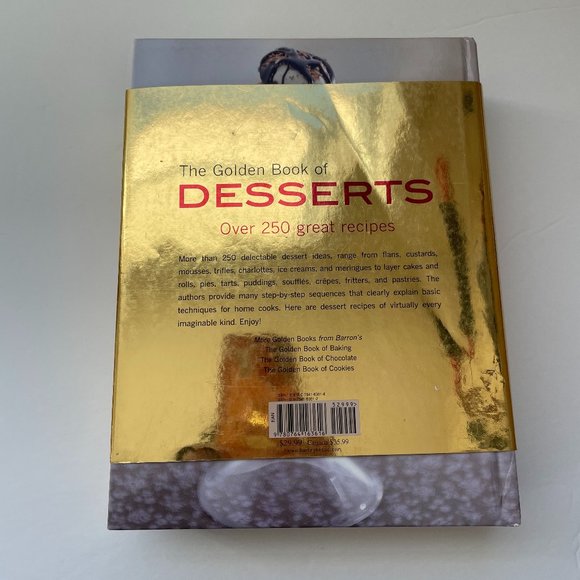 😋3 for $20 All Cookbooks😋The Goden Book of Desserts - Picture 4 of 6